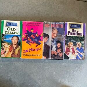 Classic family VHS movies